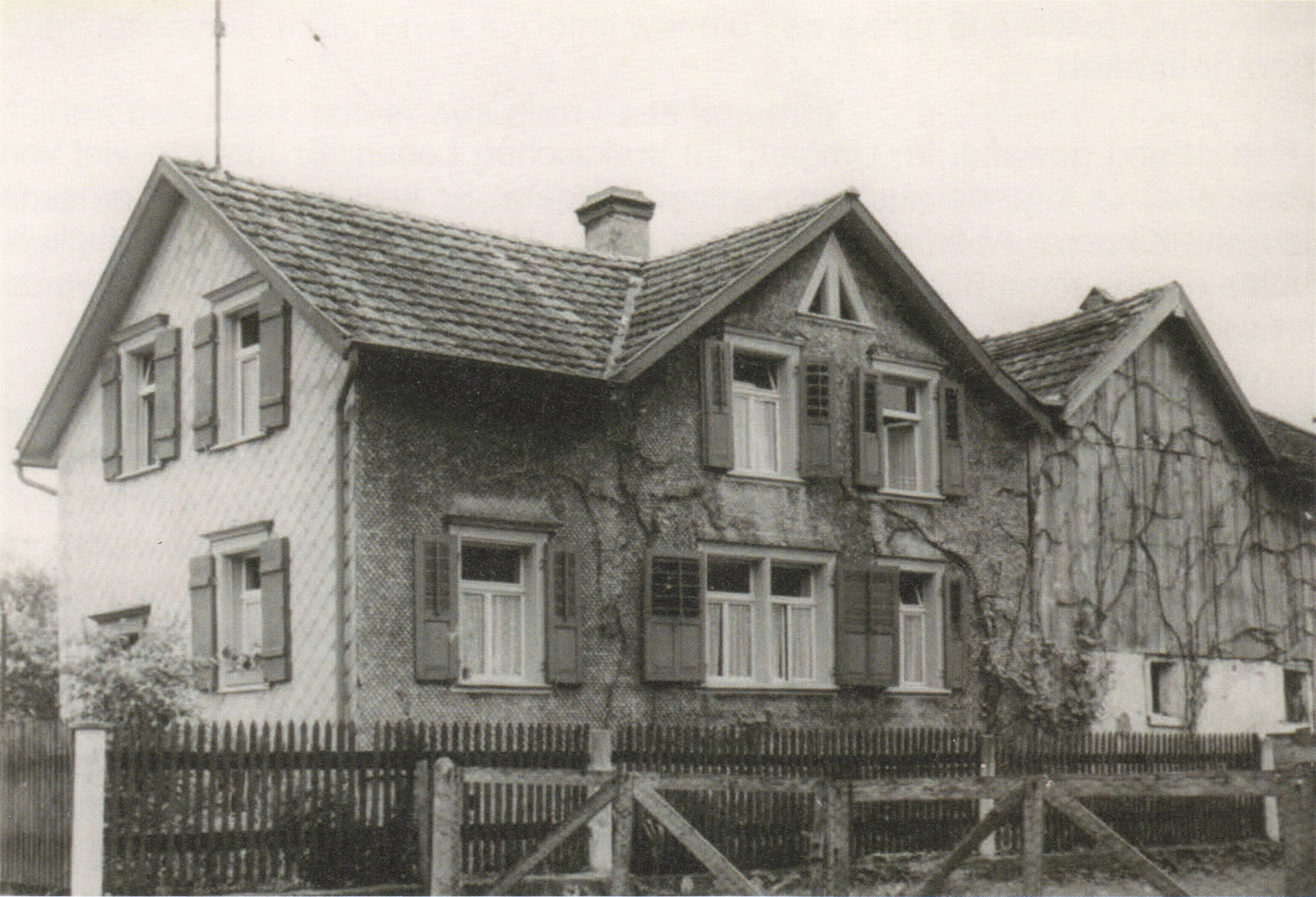 Haus aus Rheinholz